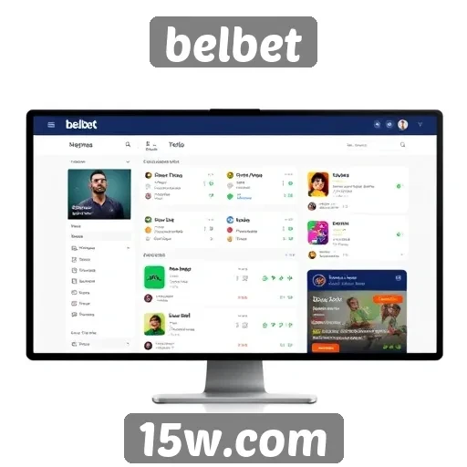 Facilidade de navegação na plataforma belbet